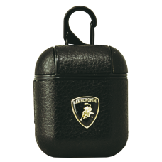 Силіконовий чохол для навушників Airpods 1/2 LEATHER BRANDS Lamborghini