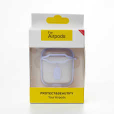 Силіконовий чохол для навушників Airpods 1/2 CIRCUIT фіалковий