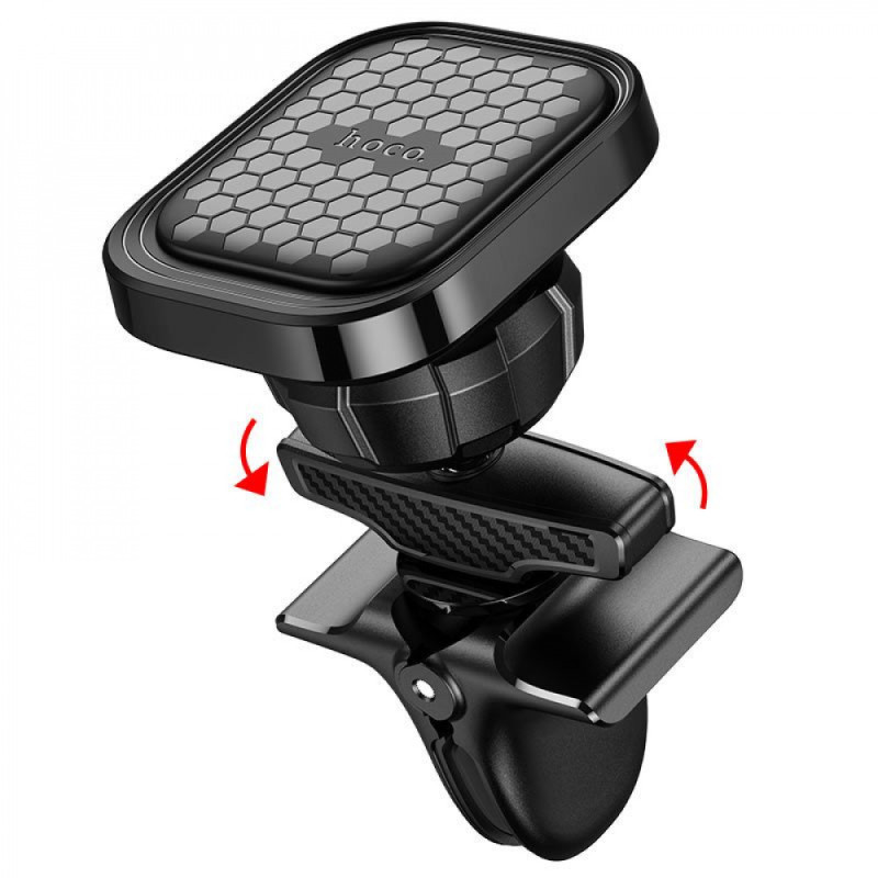 Автомобільний тримач Hoco S49 Fuerte Air Outlet Magnetic black