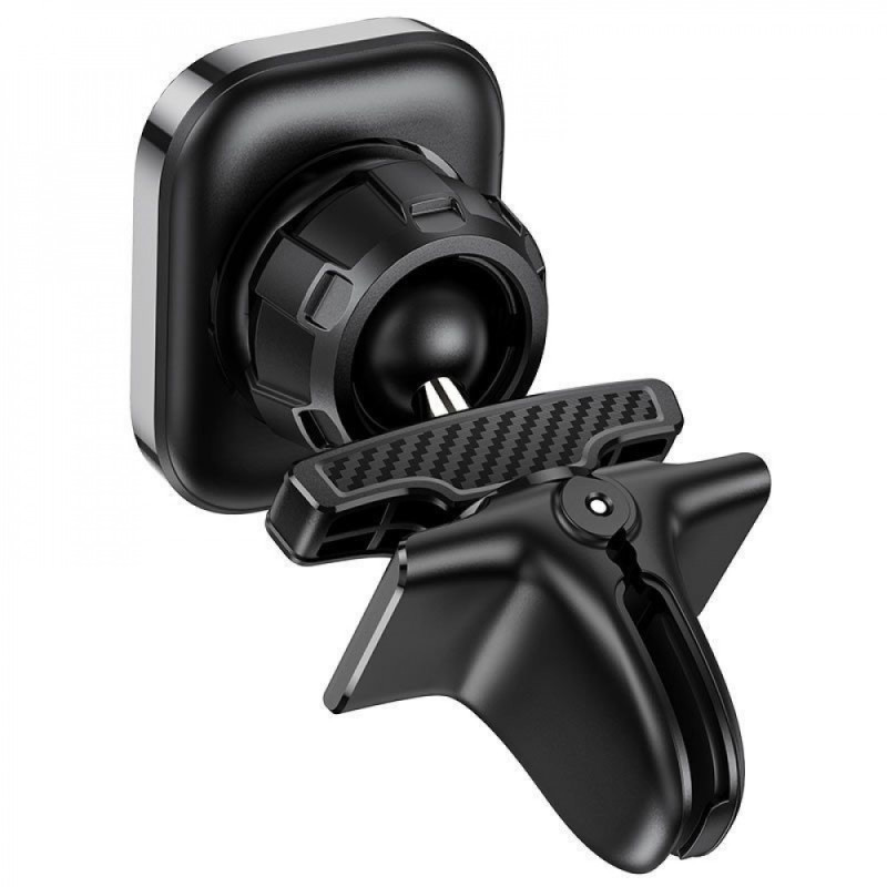 Автомобільний тримач Hoco S49 Fuerte Air Outlet Magnetic black