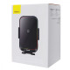 Автомобільний тримач з Бездротовим ЗП Baseus Halo Electric 15W black