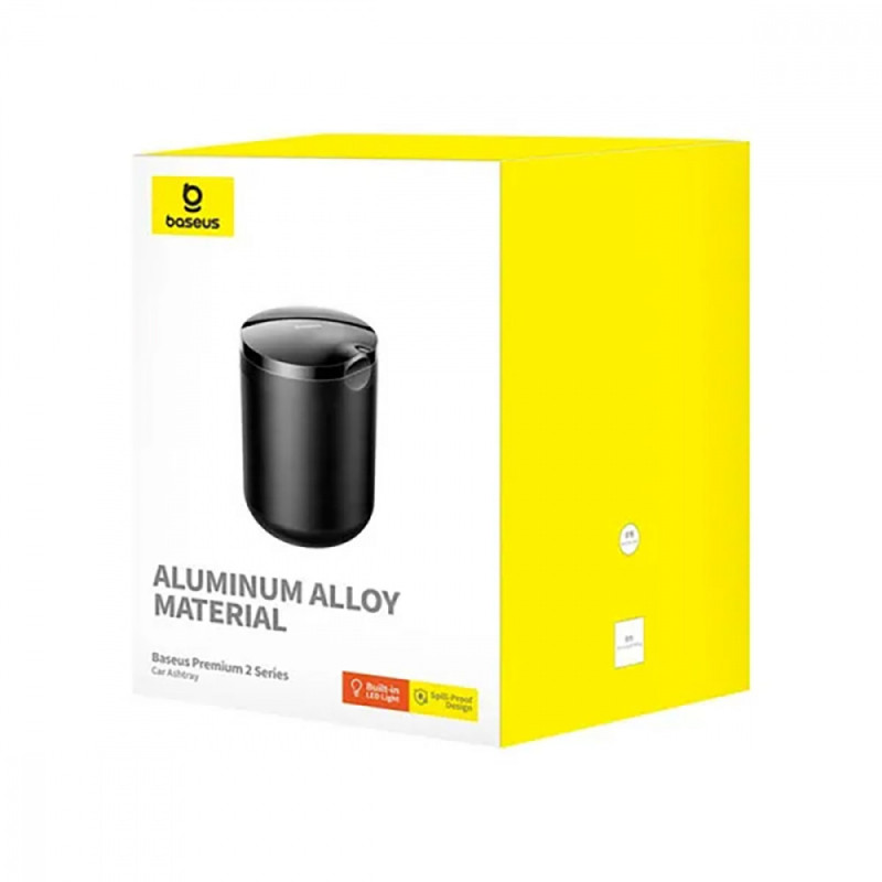 Автомобільна попільничка Baseus Premium Car Ashtray (2 Series) black
