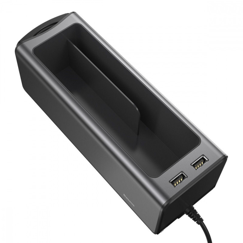 Автомобільний Органайзер Baseus Deluxe Metal Armrest Console black