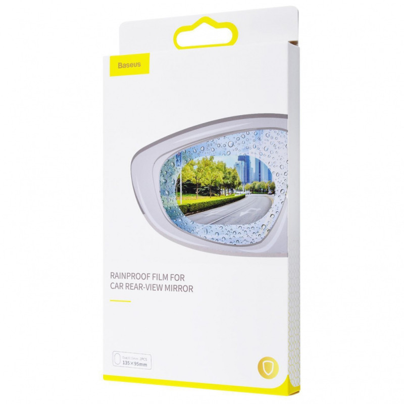 Плівка Baseus 0.15mm for Car Rear-View Mirror Oval (135*95mm) transparent