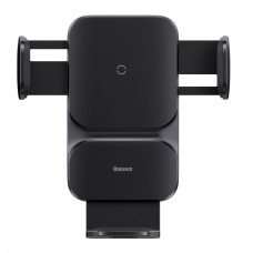 Автомобільний тримач з Бездротовим ЗП Baseus Wisdom Auto Alignment 15W black