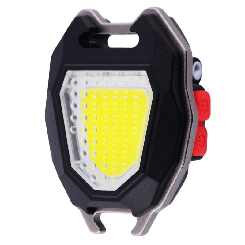 Акумуляторний LED ліхтарик W5144 з Type-C (7 режимів, прикурювач, шнур, магніт)
