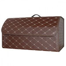 Органайзер у багажник автомобіля 54см*30см*30см brown beige