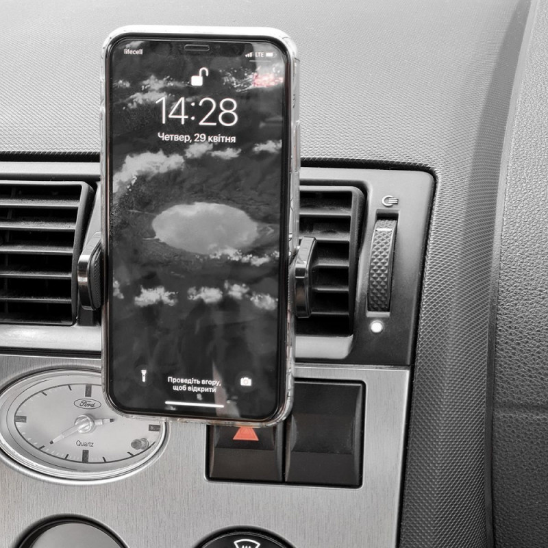 Автомобільний тримач Baseus Steel Cannon Air Outlet Car Mount black