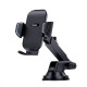 Автомобiльний тримач Baseus UltraControl Go Series Clamp-Type (Suction Cup Version) black