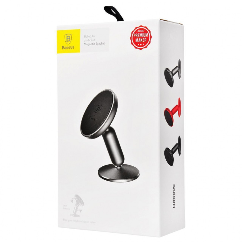 Автомобільний тримач Baseus Bullet An On-Board Magnetic Bracket black