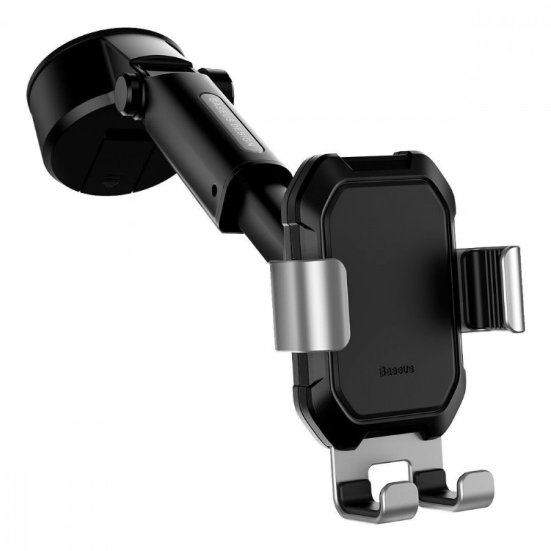 Автомобільний тримач Baseus Tank Gravity Car Mount With Suction Base black
