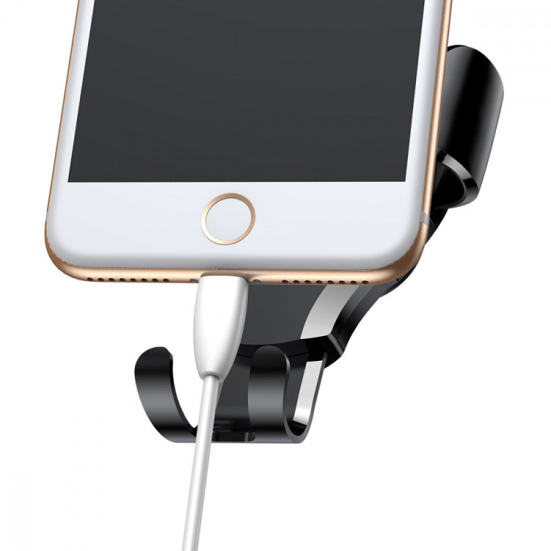 Автомобільний тримач Baseus Osculum Type Gravity Car Mount black