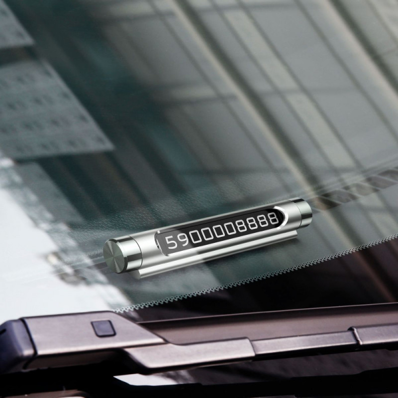 Паркувальна Карта Baseus Temporary Parking Number Card black