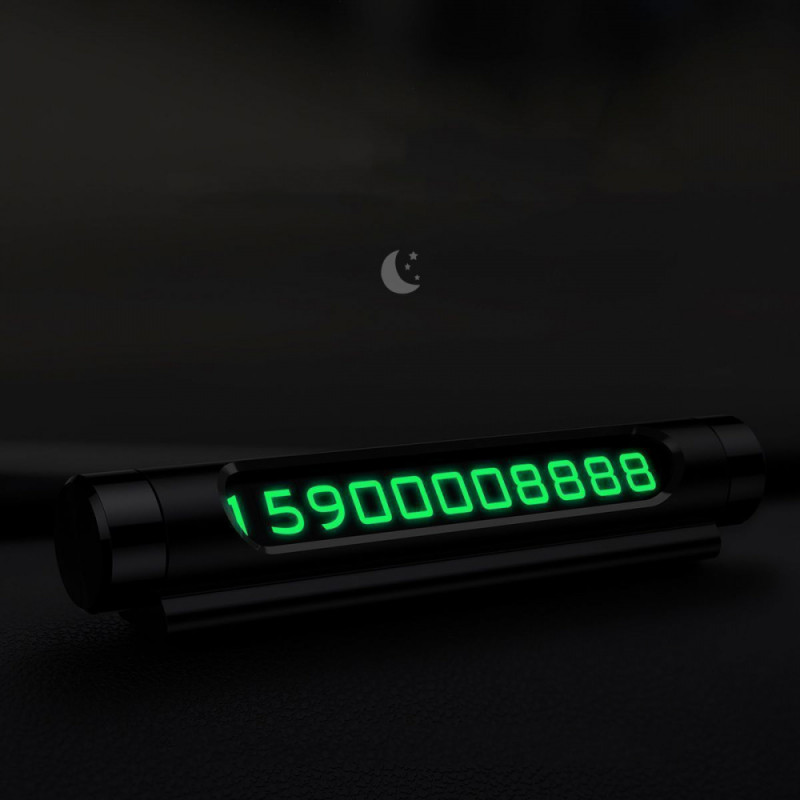 Паркувальна Карта Baseus Temporary Parking Number Card black