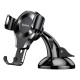 Автомобільний тримач Baseus Osculum Type Gravity Car Mount black