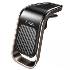 Автомобільний тримач Hoco CA74 Universe Air Outlet black