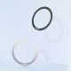 Металеві кільця Baseus Halo Series (2шт/уп) black