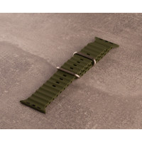 Ремінець для Apple Watch "Ocean Band" 38/40/41 мм хакі