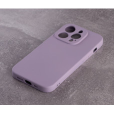 Силіконовий чохол SOFT Silicone Case для телефону iPhone 13 Pro Max (без лого) гліцінія