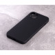 Силіконовий чохол SOFT Silicone Case для телефону iPhone 13 (без лого) чорний