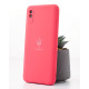 Силіконовий чохол Original pack SOFT для телефону iPhone 12 Pro Max (ТРИЗУБ) малиновий