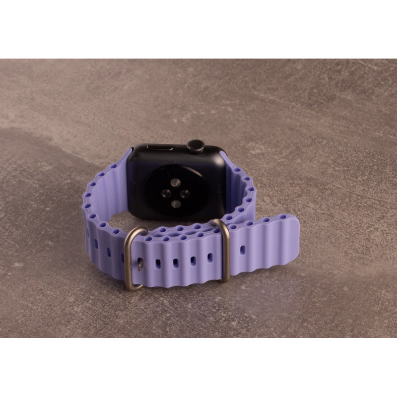 Ремінець для Apple Watch "Ocean Band" 38/40/41 мм фіалковий