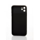 Силіконовий чохол CAMERA PROTECTION для iPhone 11 чорний