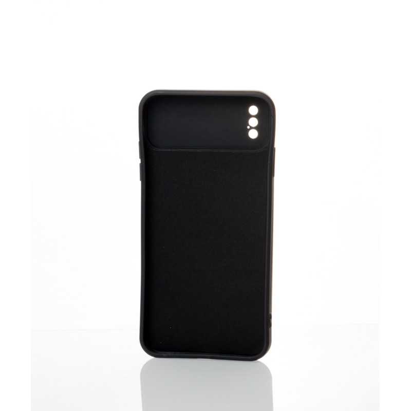 Силіконовий чохол CAMERA PROTECTION для iPhone X / iPhone XS чорний