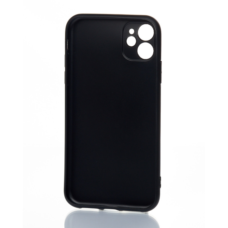 Силіконовий чохол Graphite для телефону iPhone 11 чорний