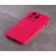 Силіконовий чохол SOFT Silicone Case для телефону iPhone 13 Pro (без лого) малиновий