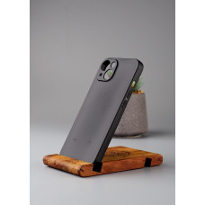 Силіконовий чохол Graphite для телефону iPhone 14 чорний