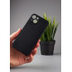 Силіконовий чохол Graphite для телефону iPhone 14 чорний