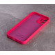 Силіконовий чохол SOFT Silicone Case для телефону iPhone 12 (без лого) малиновий