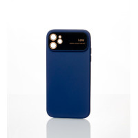 Силіконовий чохол CAMERA PROTECTION для iPhone 11 темно-синій
