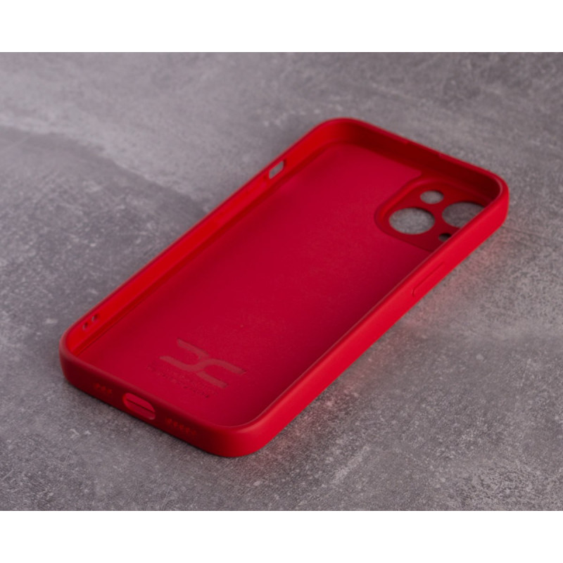 Силіконовий чохол SOFT Silicone Case для телефону iPhone 13 (без лого) червоний