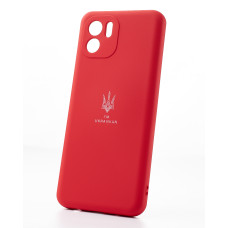 Силіконовий чохол Original pack SOFT для телефону iPhone 12 Pro Max (ТРИЗУБ) червоний