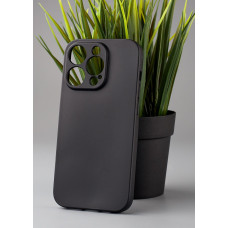 Силіконовий чохол Graphite для телефону iPhone 14 Pro Max чорний