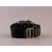 Ремінець для Apple Watch "Alpine Loop" 38/40/41 мм чорний/зелений