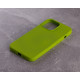 Силіконовий чохол SOFT Silicone Case для телефону iPhone 13 Pro (без лого) салатовий