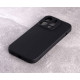 Силіконовий чохол SOFT Silicone Case для телефону iPhone 13 Pro Max (без лого) чорний