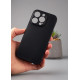 Силіконовий чохол Graphite для телефону iPhone 13 Pro чорний