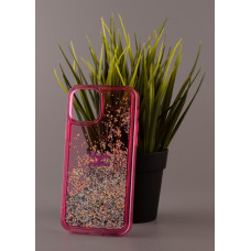Силіконовий чохол AQUARIUM для iPhone 12 Pro Max рожевий