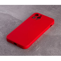Силіконовий чохол SOFT Silicone Case для телефону iPhone 12 Pro (без лого) червоний