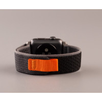 Ремінець для Apple Watch "Nylon" 38/40/41 мм чорний/сірий