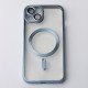 Силіконовий чохол MagSafe SHINING MATTE для телефону iPhone 13 синій