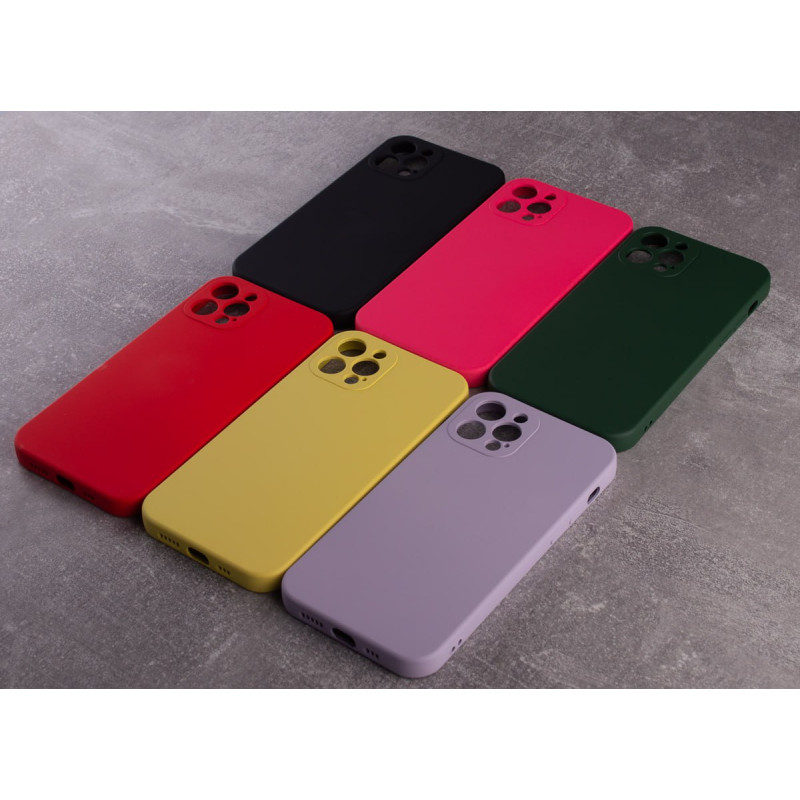 Силіконовий чохол SOFT Silicone Case для телефону iPhone 12 Pro (без лого) темно-зелений