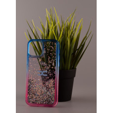 Силіконовий чохол AQUARIUM для iPhone 12 Pro Max синій/рожевий