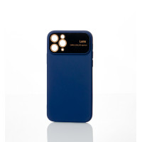 Силіконовий чохол CAMERA PROTECTION для iPhone 11 Pro темно-синій