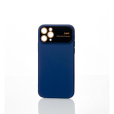 Силіконовий чохол CAMERA PROTECTION для iPhone 11 Pro темно-синій