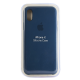 Силіконовий чохол SOFT Silicone Case для телефону iPhone X/XS (HQ) (з логотипом) 09 midnight blue